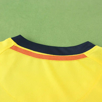 Bojan Krkic FC Barcelona 08/09 Season Yellow Away Retro Football Jersey