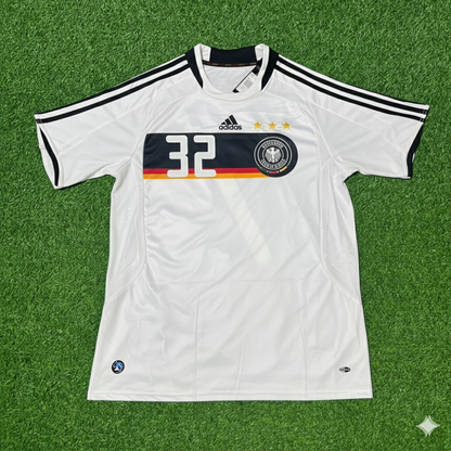 Germany EURO 2008 Mario Gomez Retro Football Jersey Kit