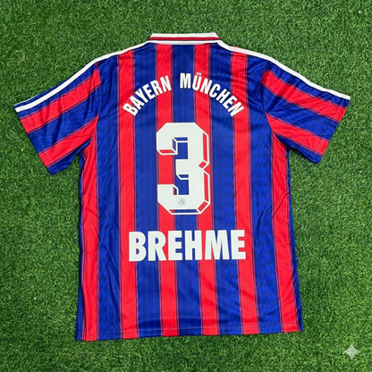 Andreas Brehme Bayern Munich Retro Football Jersey Collection