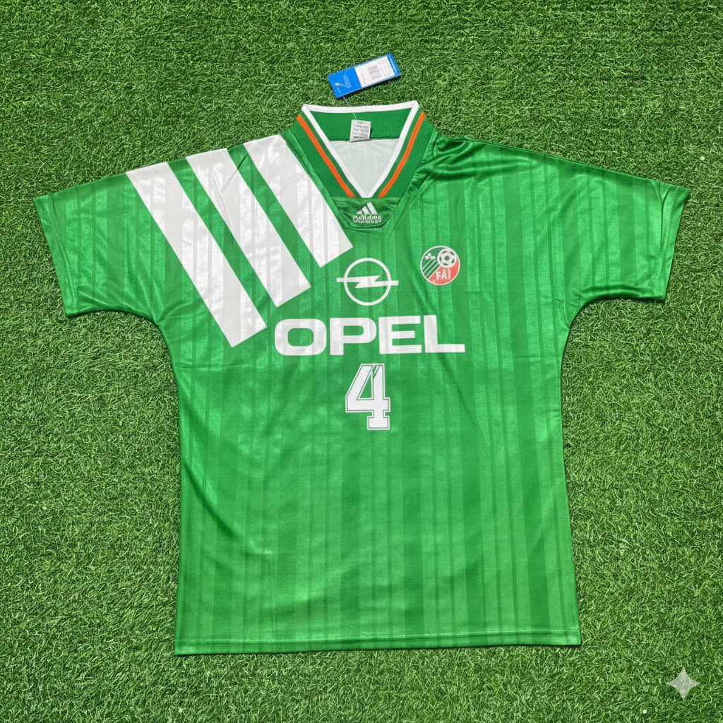 John O'Shea Ireland EIRE Retro Football Jersey | Special Edition