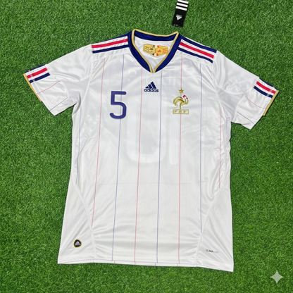 France EURO 2004 William Gallas Retro Football Jersey Kit