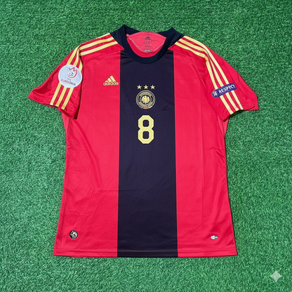 Germany EURO 2008 Torsten Frings Away Red Retro Football Jersey Kit