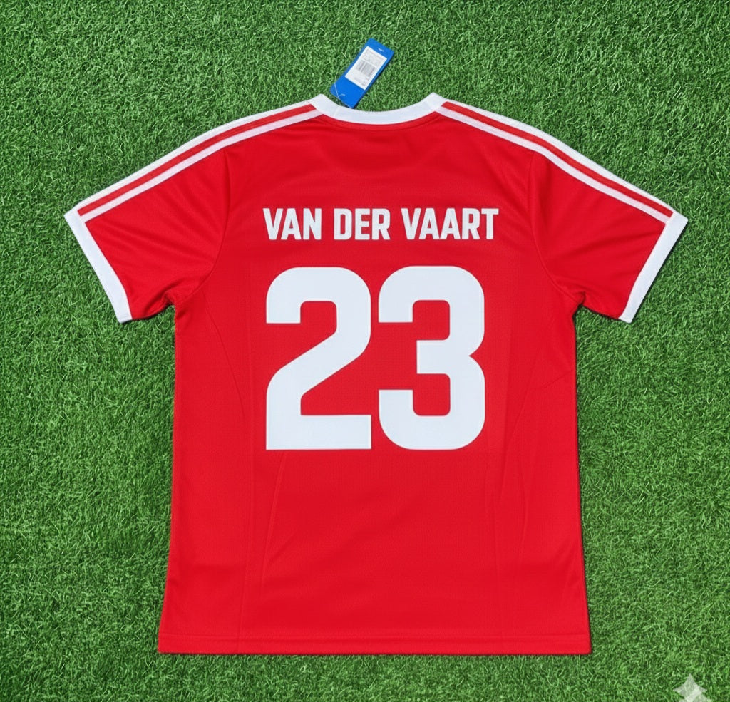 Rafael Van der Vaart Hamburger SV Rotes Heimtrikot Retro Fußballtrikot Special Edition