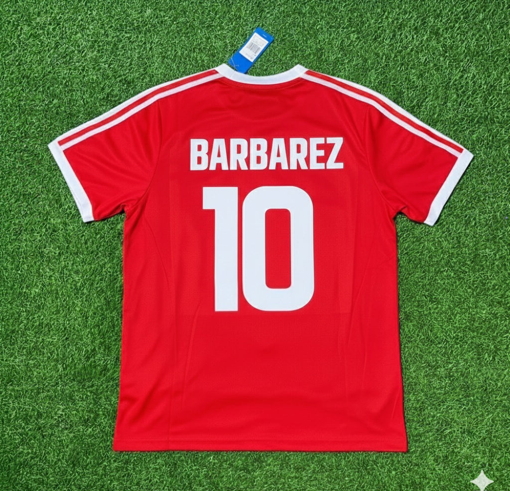 Sergej Barbarez Hamburger SV Rotes Heimtrikot Retro Fußballtrikot Special Edition