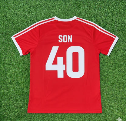 Heung-min Son Hamburger SV Rotes Heimtrikot Retro Fußballtrikot Jersey