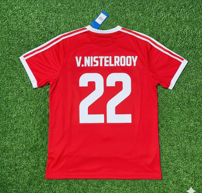 Ruud van Nistelrooy Hamburger SV Rotes Heimtrikot Retro Fußballtrikot Jersey