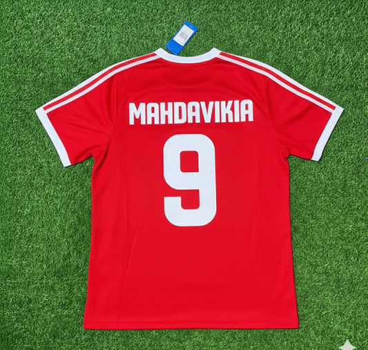 Mehdi Mahdavikia Hamburger SV Rotes Heimtrikot Retro Fußballtrikot Special Edition
