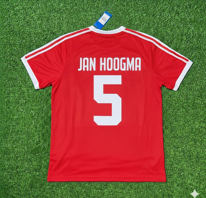 Nico-Jan Hoogma Hamburger SV Rotes Heimtrikot Retro Fußballtrikot Special Edition