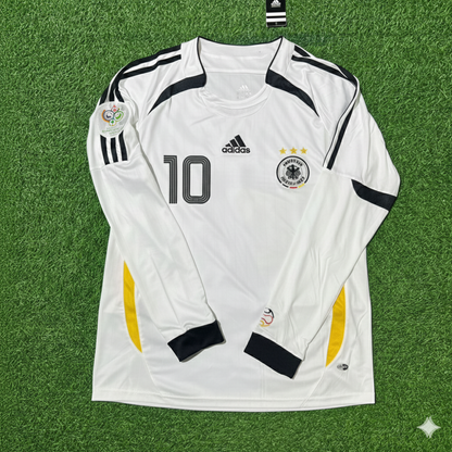 Nick Woltemade Germany World Cup Long Sleeve White Retro Football Jersey Kit