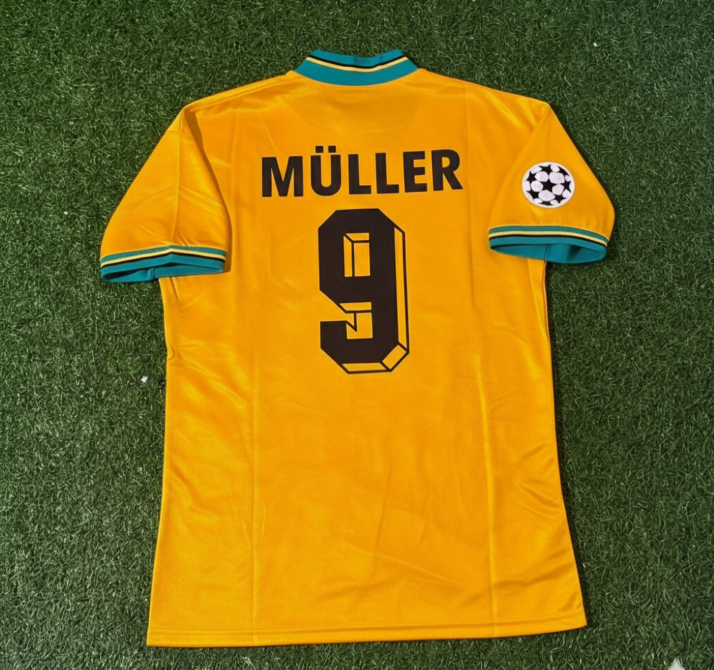 Gerd Müller Bayern Munich Yellow Retro Football Jersey Collection