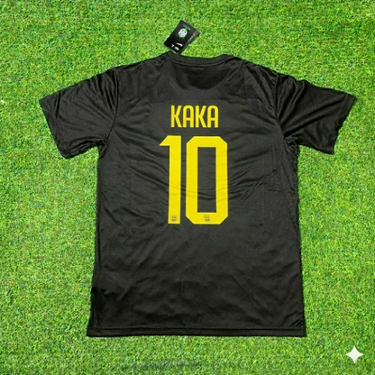 Kaka Brazil Black Retro Football Jersey Collection