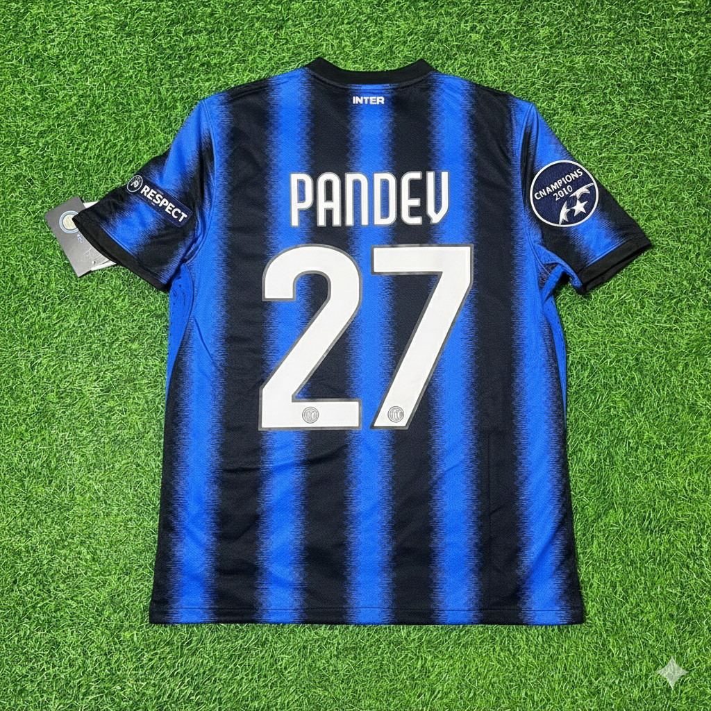 Goran Pandev Inter 2011/2012 Football Jersey Kit