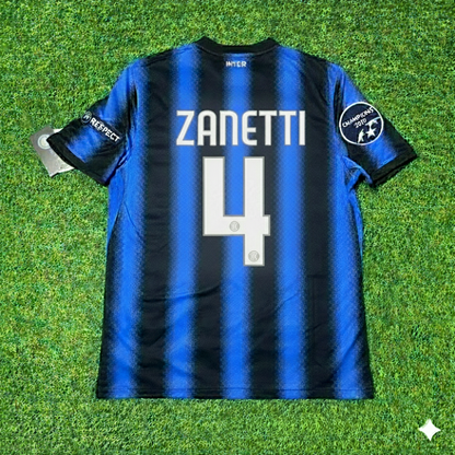 Javier Zanetti Inter 2011/2012 Football Jersey Kit