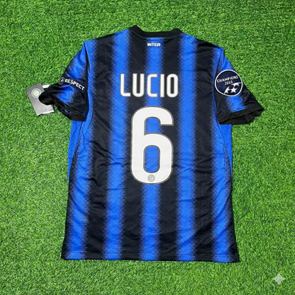 Lucio Inter 2011/2012 Football Jersey Kit