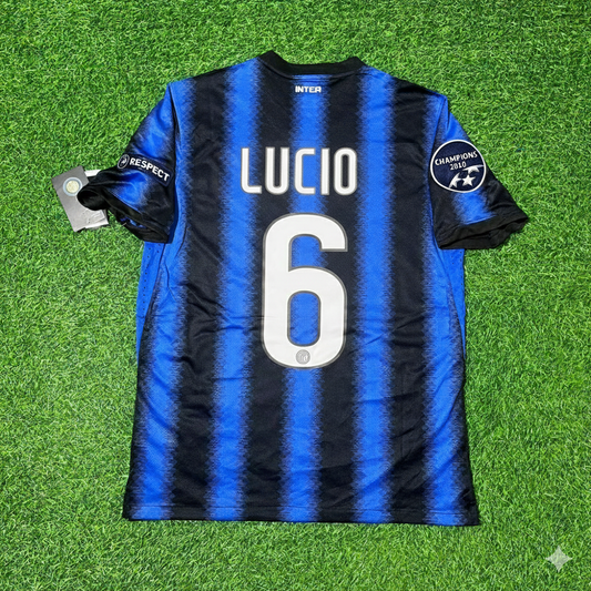 Lucio Inter 2011/2012 Football Jersey Kit