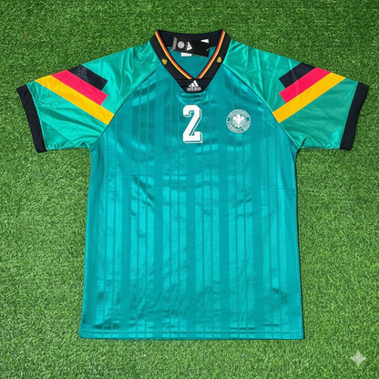 Stefan Reuter Germany Deutschland 1992 Football Jersey