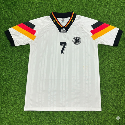 Andreas Möller Germany 1992 Retro Football Jersey Kit