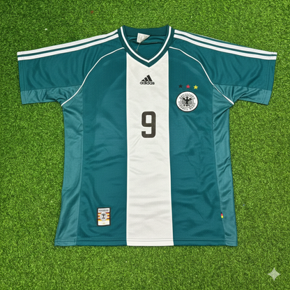 Rudi Völler Germany Away Retro Football Jersey Kit