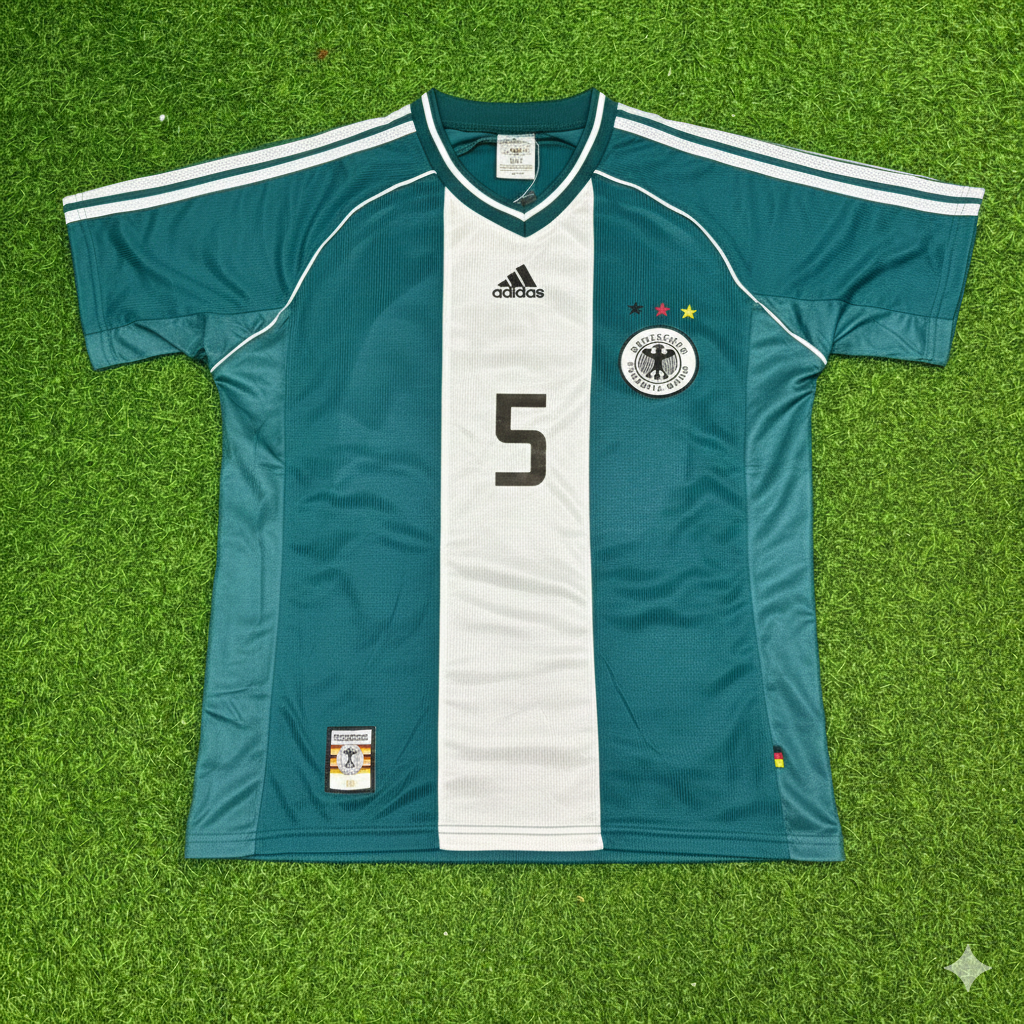 Franz Beckenbauer Germany Away Retro Football Jersey Kit