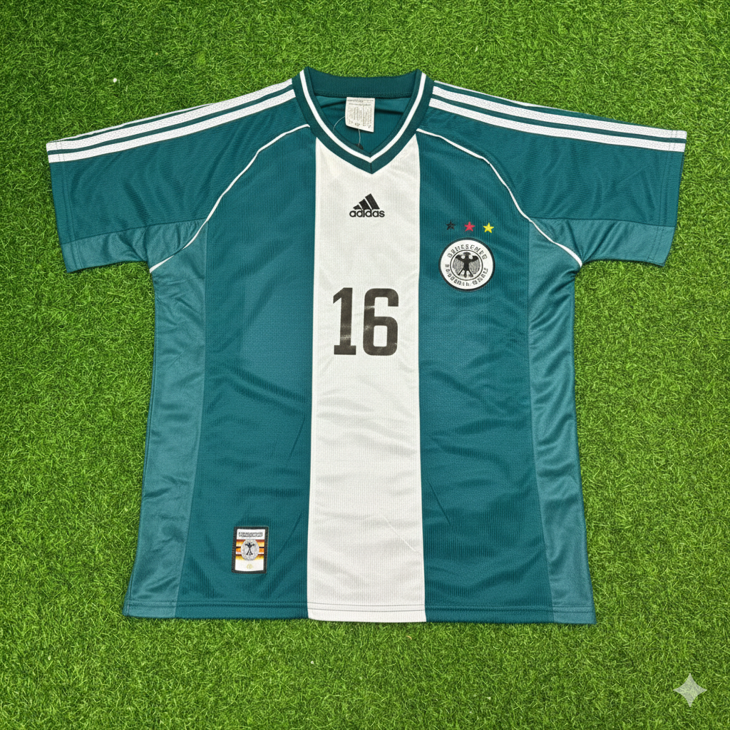 Philipp Lahm Germany Away Retro Football Jersey Kit