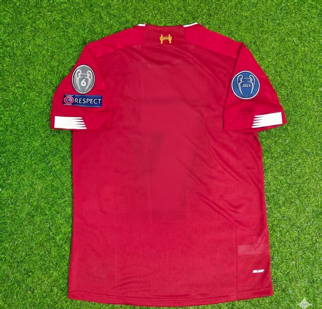 Liverpool FC 2019 20 Retro Football Jersey Kit