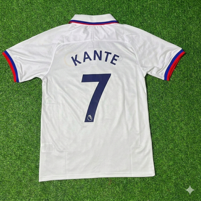 N'golo Kante Chelsea 2019/2020 White Retro Football Jersey Collection