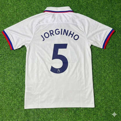 Jorginho Chelsea 2019/2020 White Retro Football Jersey Collection