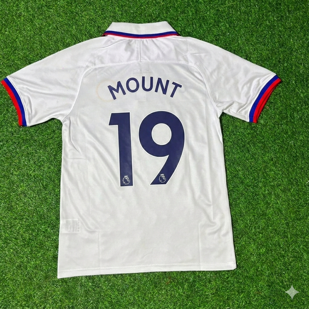Mason Mount Chelsea 2019/2020 White Retro Football Jersey Collection