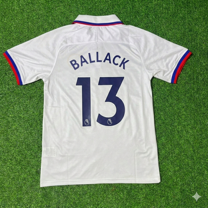 Michael Ballack Chelsea White Retro Football Jersey Collection