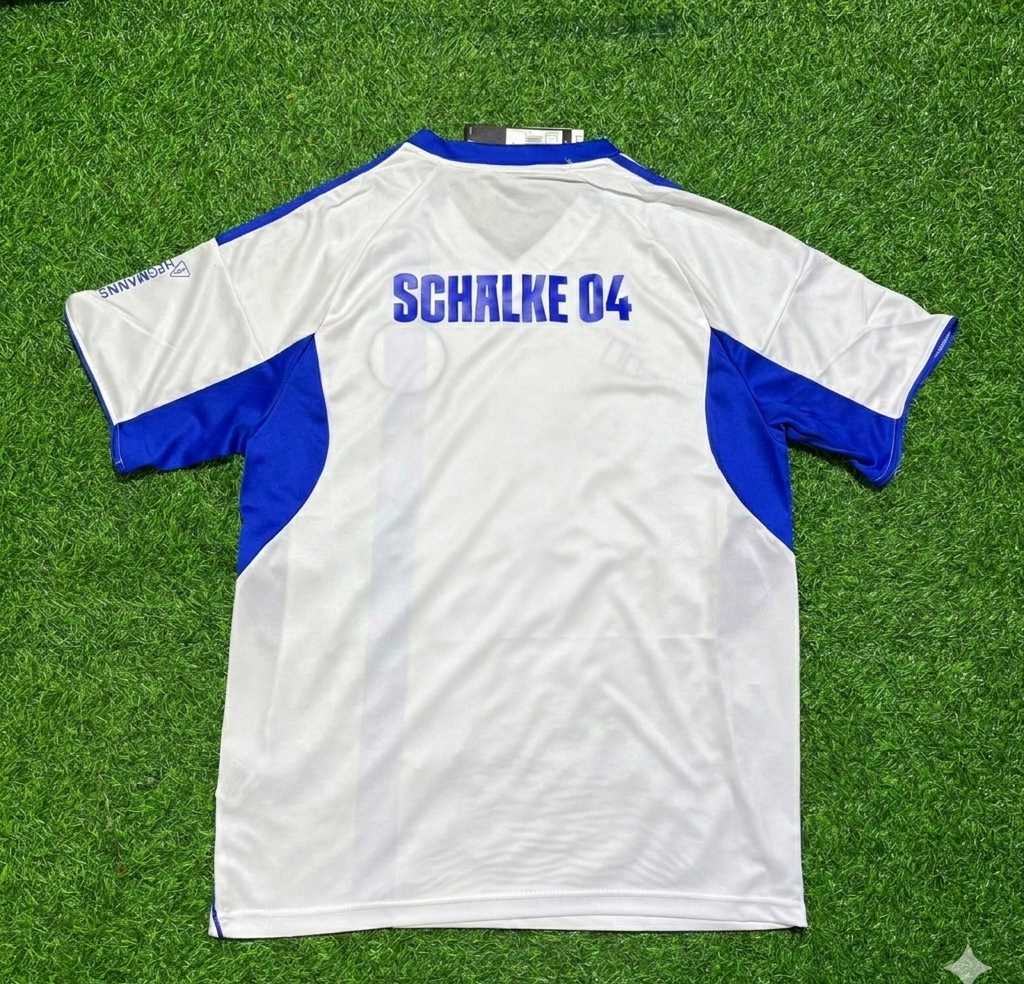 Schalke 04 White Football Jersey
