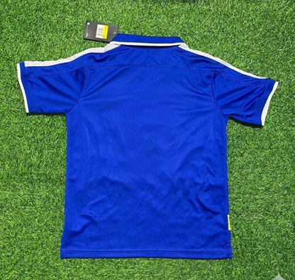 Brazil 1997 Blue Retro Football Jersey Kit