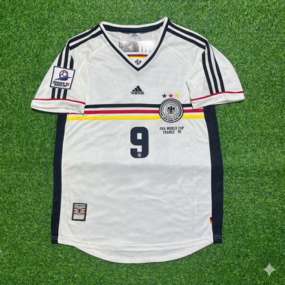 Ulf Kirsten Deutschland 1998 World Cup Retro Fußballtrikot