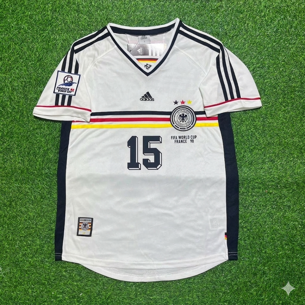 Steffen Freund Deutschland 1998 World Cup Retro Fußballtrikot