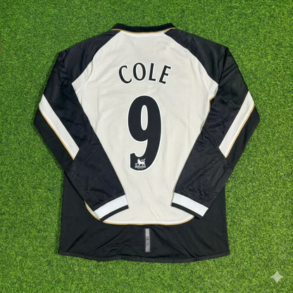 Andy Cole #9 Manchester United 2001-2002 Reversible Retro Football Jersey