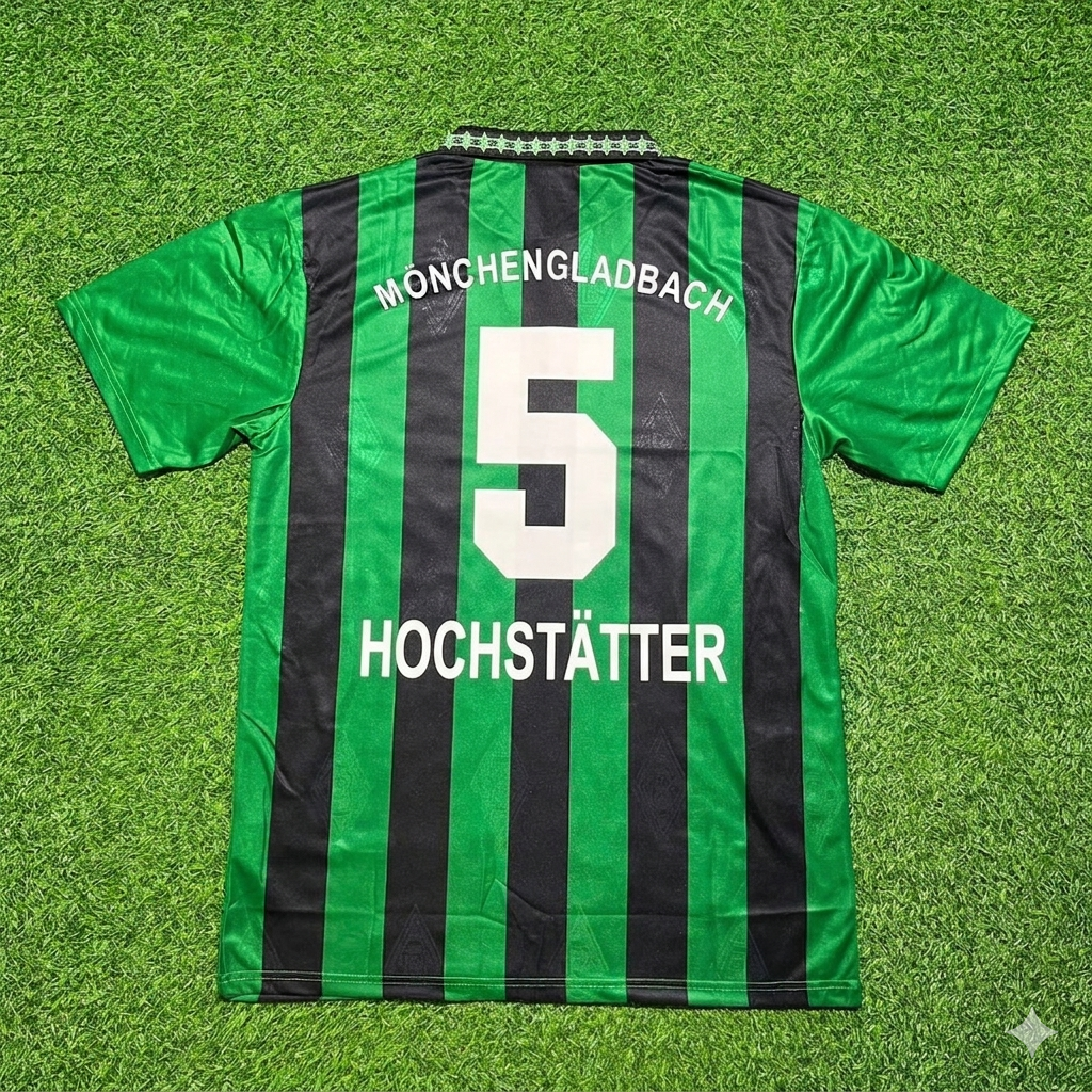 Christian Hochstätter #5 Borussia Mönchengladbach 1995 1996 Retro Football Jersey