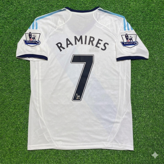Ramires Chelsea 2012-2013 Retro White Football Jersey Kit