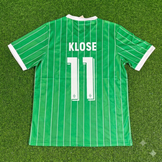Miroslav Klose Werder Bremen Commemorative Heim Retro Fußballtrikot Jersey