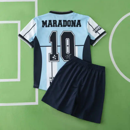 Diego Armando Maradona Kids Football Jersey Kit