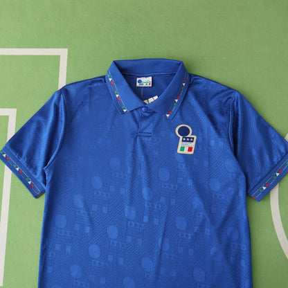 1994 World Cup Roberto Baggio Italy Retro Football Jersey Kit