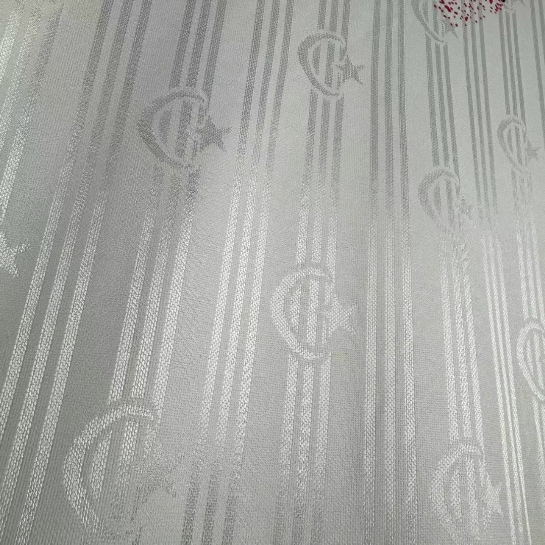 Bülent Korkmaz Türkiye 1996 White Retro Football Jersey Kit