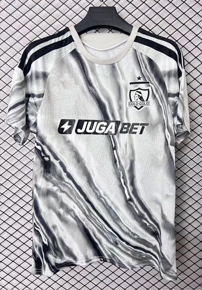 Vozinha #1 Goalkeeper CSD Colo-Colo White Football Jersey