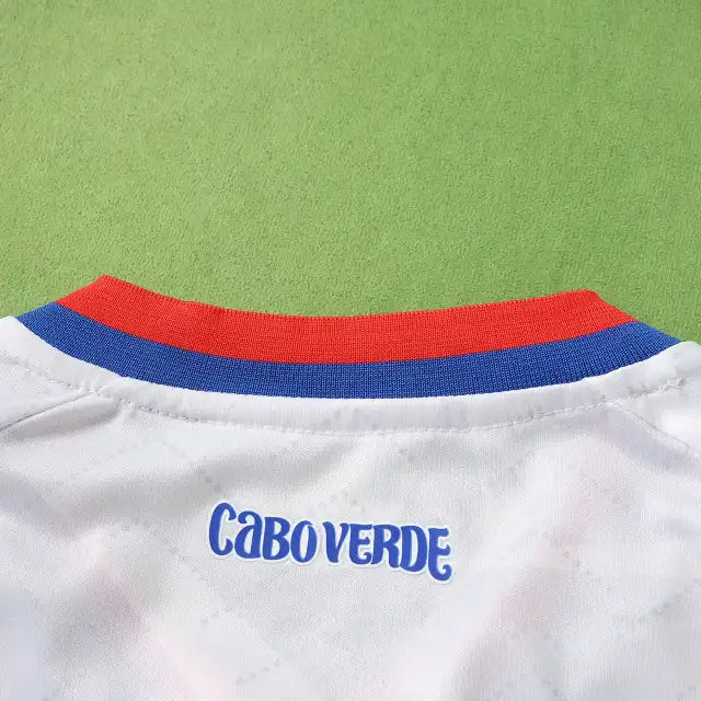 Cape Verde 2026 World Cup Kids Football White Jersey Kit Trikot Maillot