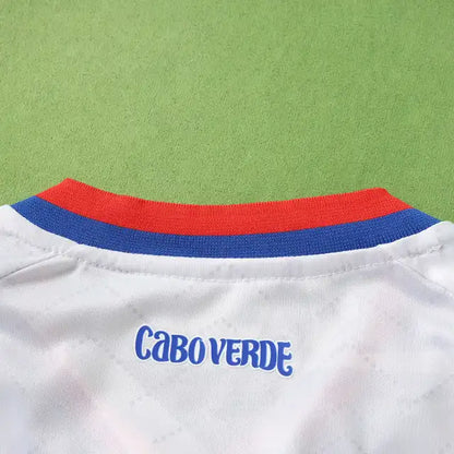 Cape Verde 2026 World Cup Kids Football White Jersey Kit Trikot Maillot