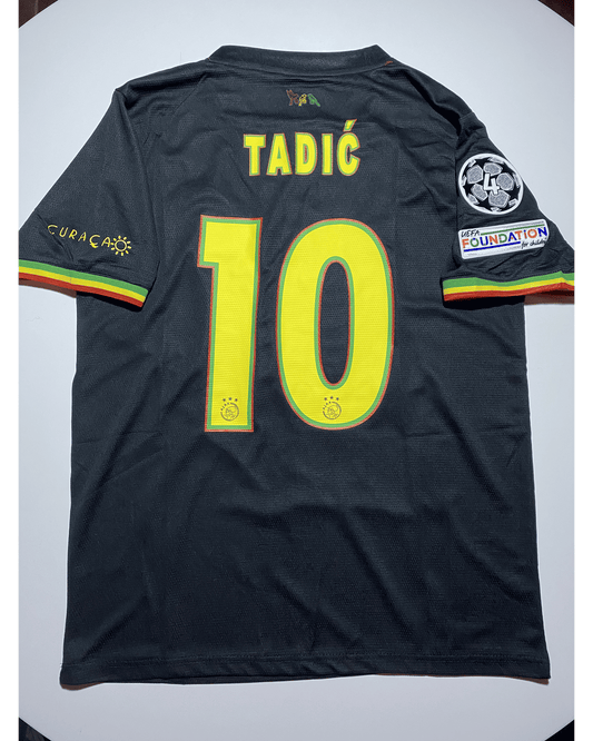 Dusan Tadić 10 - Ajax 2021/22 Champions League Retro Kit Jersey Maillot Trikot