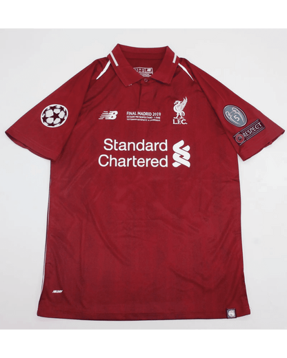 Andrew Robertson Liverpool 2019 CL Final Retro Soccer Kit Football Andrew Robertson Liverpool 2019 CL Final Retro Soccer Kit Football