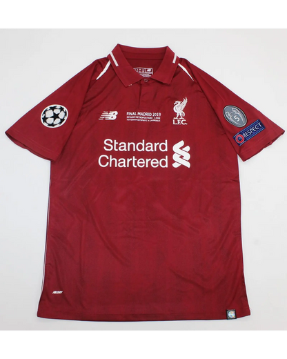 Andrew Robertson Liverpool 2019 CL Final Retro Football Jersey Kit