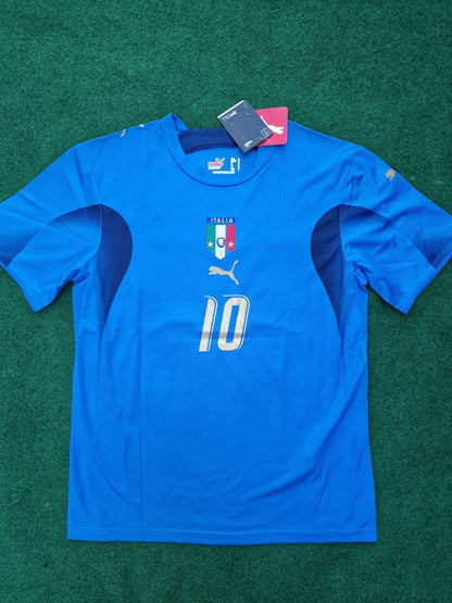 Francesco Totti 2006 World Cup Italy Retro Football Jersey Kit