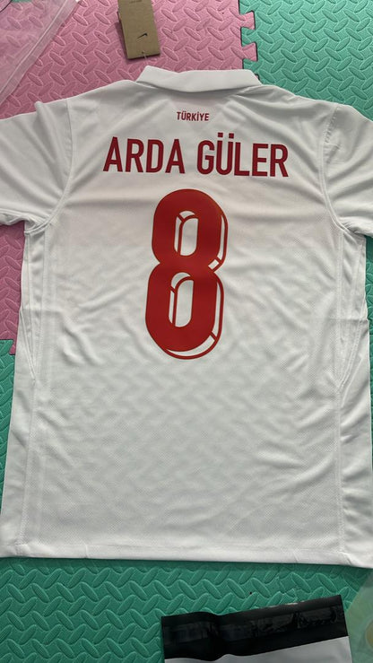 Arda Guler 2024 UEFA Turkey Formasi Football Jersey Kit