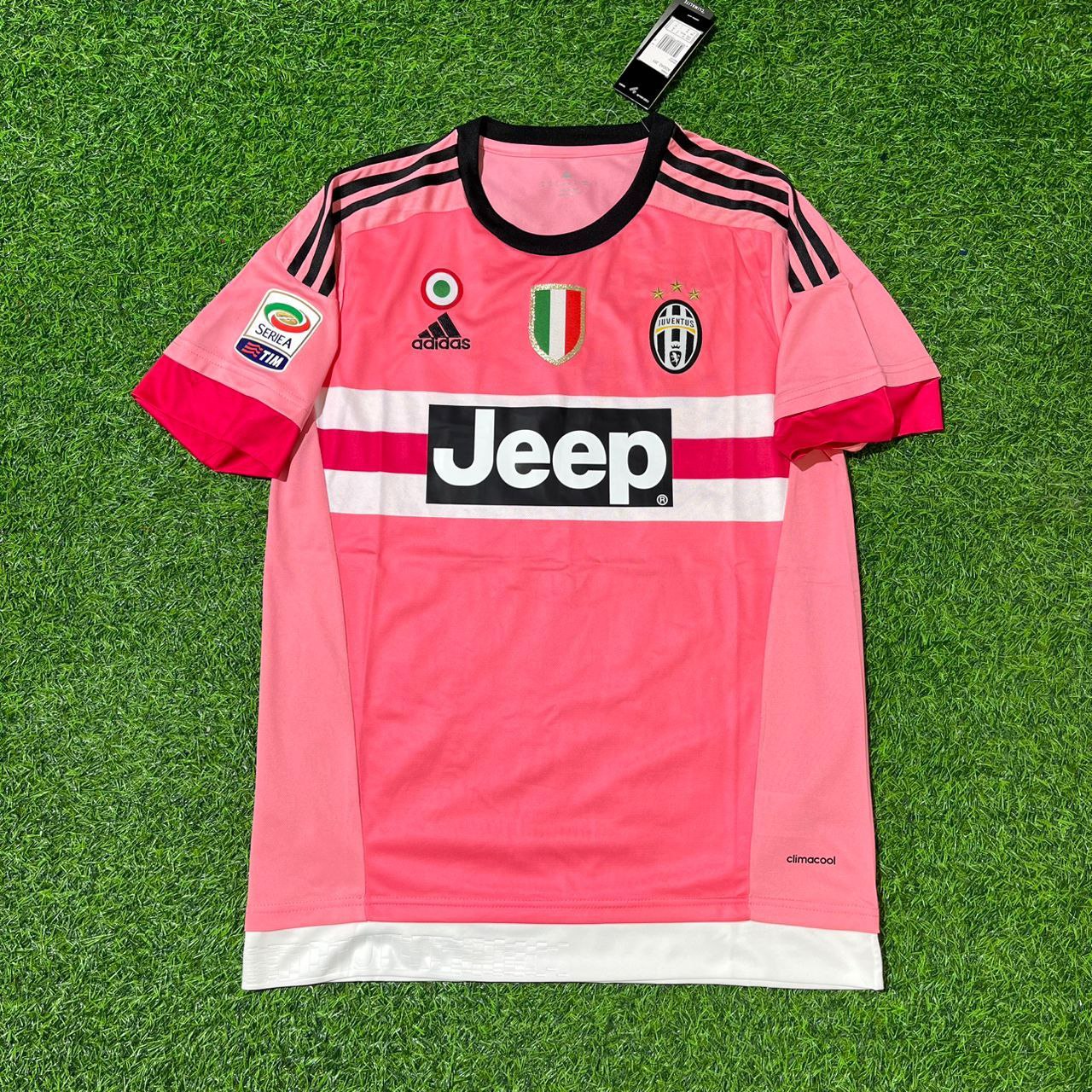 Zinedine Zidane Juventus Retro Pink Football Jersey