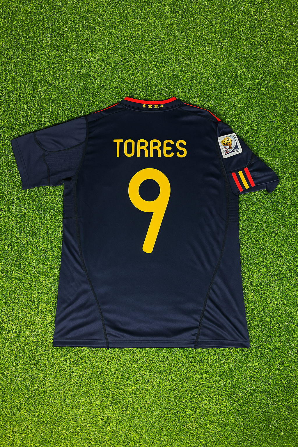 #9 Fernando Torres - Spain 2010 World Cup Final Retro Jersey Trikot Soccer Kit